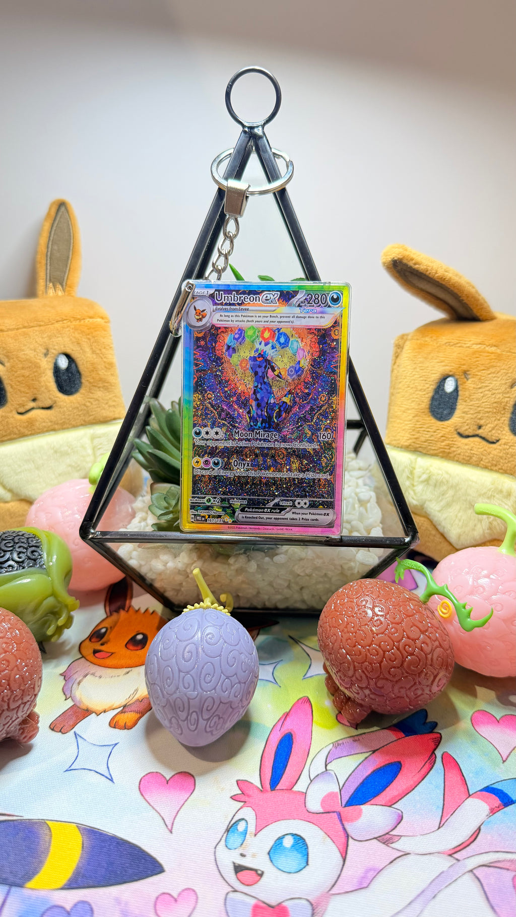 Umbreon EX keychain