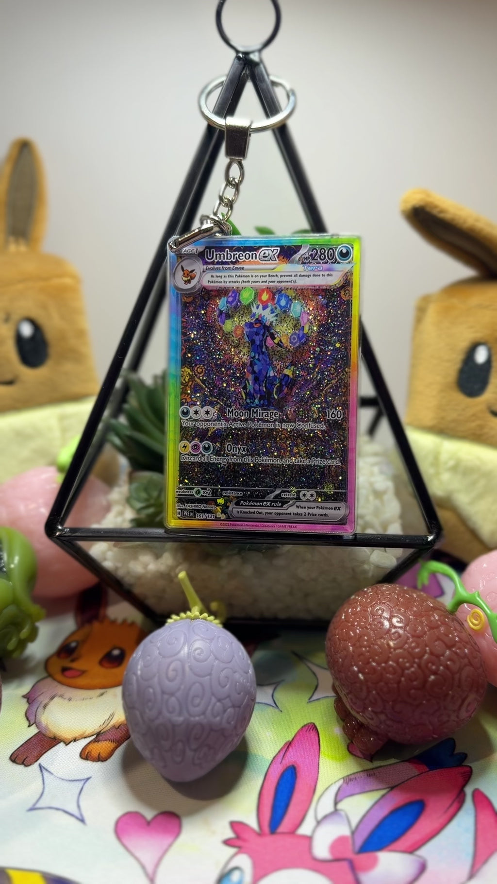 Umbreon EX keychain