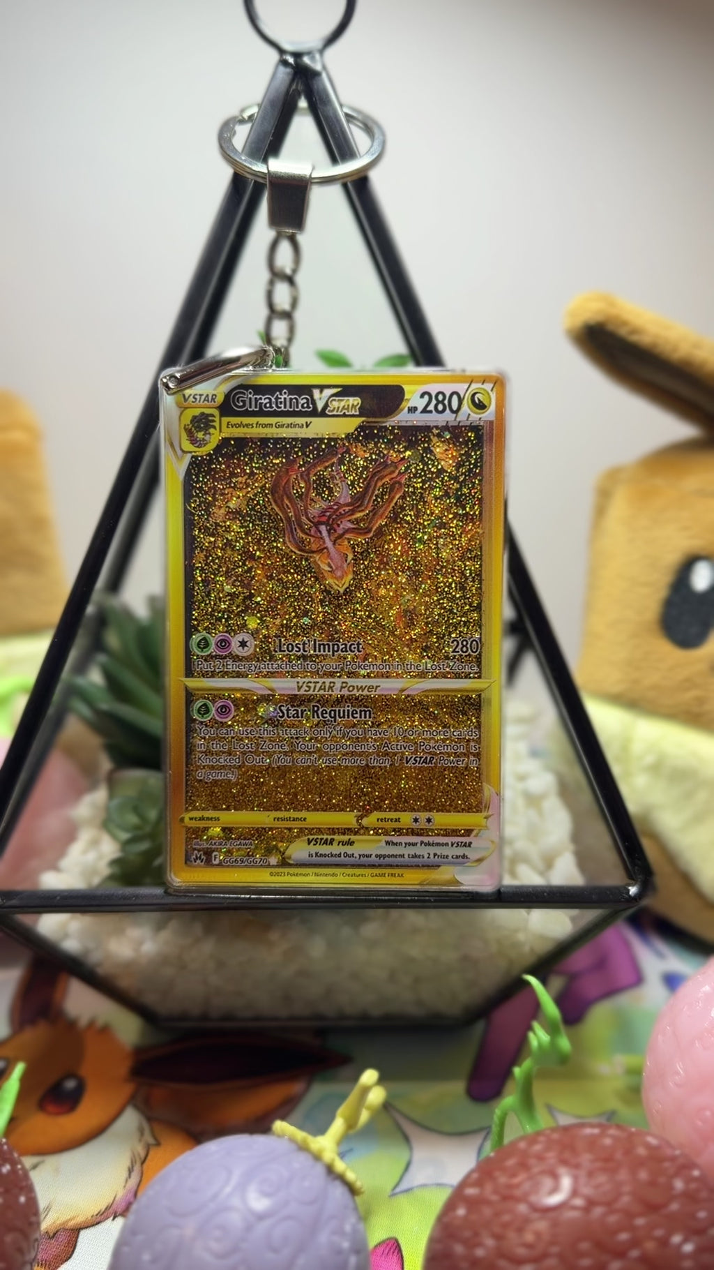 Pokémon Keychain Giratina V