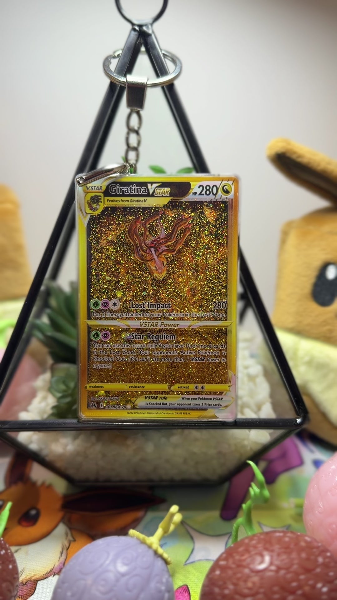Pokémon Keychain Giratina V